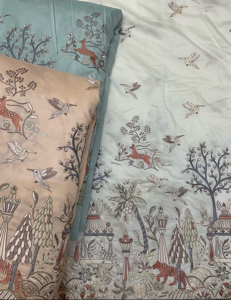 Silk Ethnic Wear Fabric 003