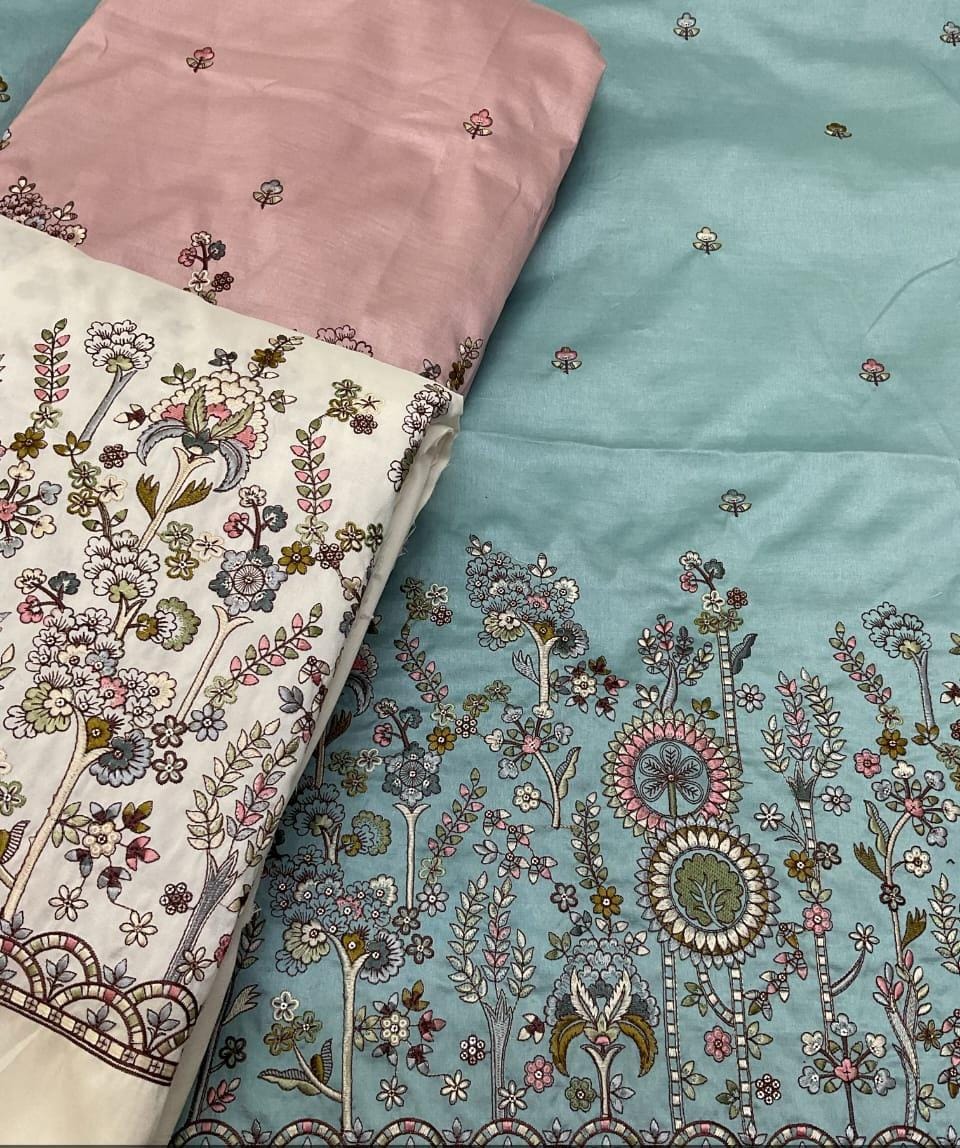 Silk Ethnic Wear Fabric 006